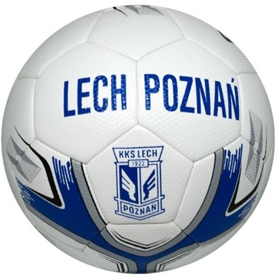 5 Piłka Lech Poznań Pro Biała 5 biały