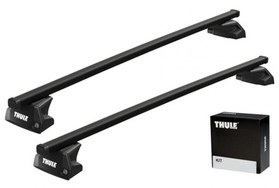 MALETERO DE TECHO THULE 7106 PARA BMW IX1 U11 2023- JUEGO ACERO  