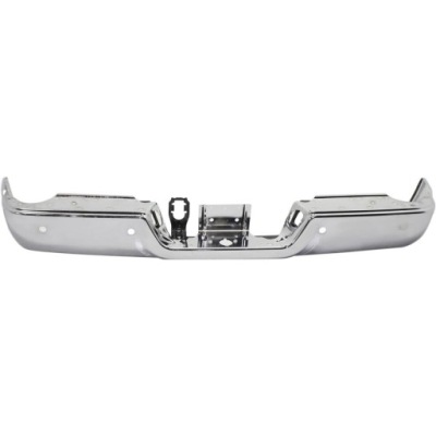 Бампер задня хром bez rur з pdc отвори dodge ram 1500 2500 3500 2009-2018 фото №1