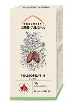 Bonifraterska herbatka zioła płuca Pulmofratin