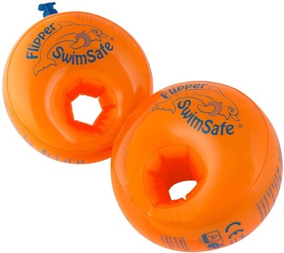 2. Flipper SwimSafe 7784 2szt Rękawki do pływania pomarańczowe