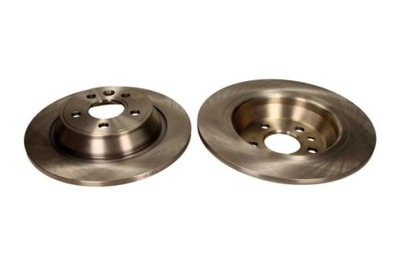 2 PIEZAS DISCO DE FRENADO PARTE TRASERA 19-1853 MAXGEAR FORD FOCUS  