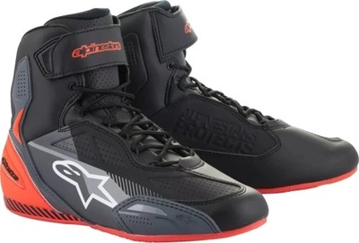 Faster-3 Shoes Black/Grey/Red Fluo 45,5