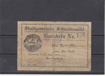 Pila 1 marka 1914 z obiegu