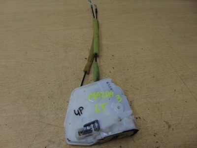 Замок двері лівий задня mazda 3 bl 4pin europa фото №1
