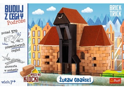 Trefl Klocki Ceramiczne Żuraw Gdański XL 3D