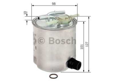 BOSCH F 026 402 108 FILTRAS DEGALŲ 