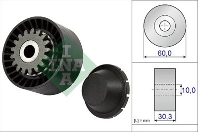 L 531081110 РОЛИК MICRO-V НАПРАВЛЯЮЧА DACIA SANDERO I