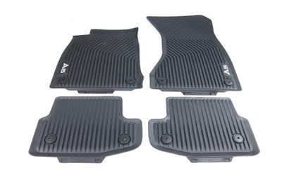 ORIGINAL ALFOMBRILLAS PARTE DELANTERA PARTE TRASERA AUDI A5 B9 DESCAPOTABLE  