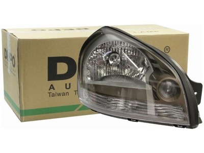 Лампа фара правий hyundai tucson i mk1 04-10 фото №1