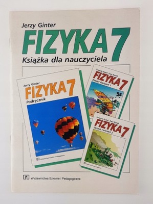 Fizyka 7 Książka dla nauczyciela - Jerzy Ginter