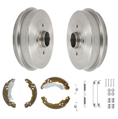 Тормозные барабаны тормозные колодки dacia logan +abs / bosch фото №1