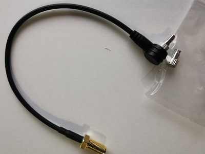 Konektor antenowy twix sma/ts9, sma/crc9