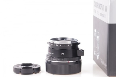 Obiektyw Voigtlander 21mm F3.5 Color Skopar II Leica Black