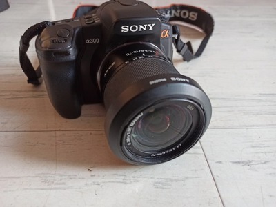 APARAT SONY DSLR-A300 OBIEKKTYW 18-70