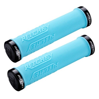 Ritchey WCS Locking TrueGrip X chwyty rowerowe sky blue błękitne