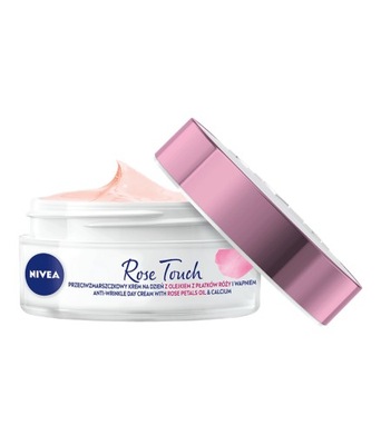 NIVEA Rose Touch Przeciwzmarszczkowy Krem na Dzień 50ml