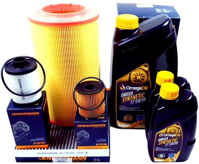 4 FILTROS 7L ACEITES 5W30 BOXER II DUCATO 3 JUMPER II 2.2 HDI Z/BEZ DPF  