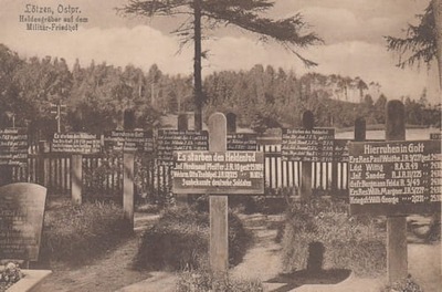 Giżycko cmentarz - Reprodukcja 9488