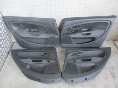 Обшивки обивка дверь комплект fiat grande punto 05-12 фото №1