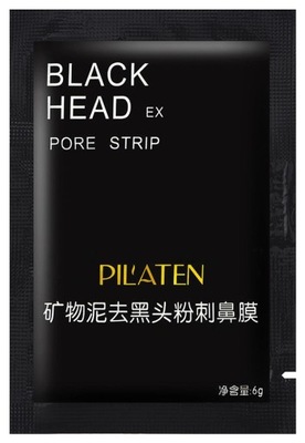 PILATEN Black Mask, Czarna maseczka typu peel-off z aktywnym węglem