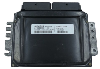 Блок управления renault s110030102b 77001123385 sirius32 фото №1