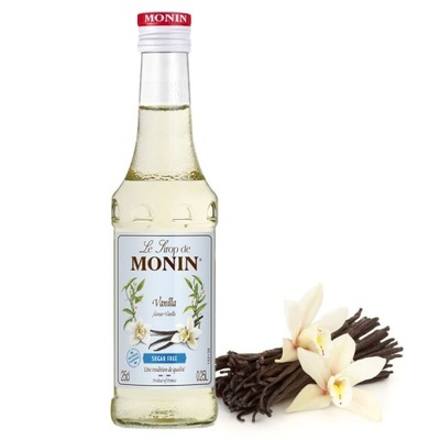 Syrop smakowy Monin Waniliowy 250 ml bezcukrowy