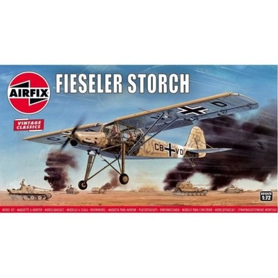Airfix A01047V - Samolot Fieseler Storch 1/72