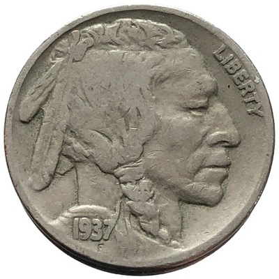 86537. USA - 5 centów - 1937r.