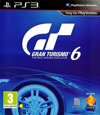 PS3 GRAN TURISMO 6 / WYŚCIGOWA