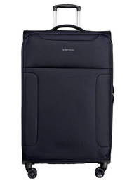 Duża walizka PUCCINI EM50950A 1 miękka czarna
