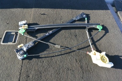 Подъемник стекло левый перед vw transporter t5 фото №1