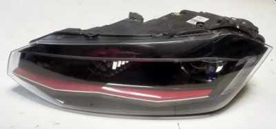 Лампа перед левая full led vw polo vi 6 gti 2g1941035 фото №1