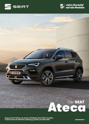 SEAT ATECA PROSPEKT MODELO 2022  