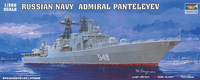 Russischer Zerstörer Admiral Panteleyev Trumpeter 04516 skala 1/350