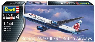 Model do sklejania Revell Boeing 767-300ER British Airways Chelsea Rose