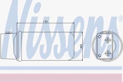 Nissens 95043 осушувач, кондиціонер фото №1