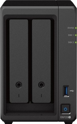 NAS Synology DS723+ 2x0HDD, 2xM.2, 2x2.6GHz, 32GB, 2xLAN