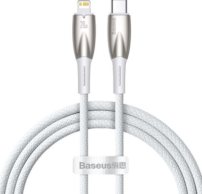 Kabel USB Baseus USB-C - Lightning 1 m Czarny (CADH000002)