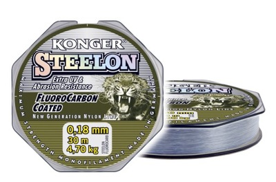 KONGER STEELON FLUOROCARBON COATED 0.14mm/30m