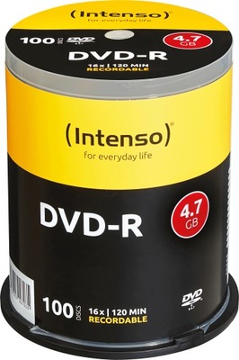 Płyta DVD Intenso DVD-R 4,7 GB 92szt.