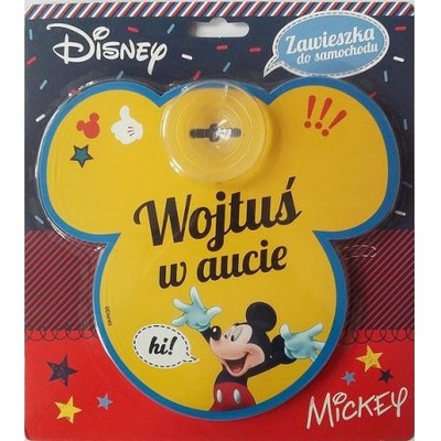 ZAWIESZKA DO AUTA - PRZYSSAWKA - WOJTUŚ - DISNEY