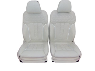 Bmw g30 5 lift повний салон сидіння заднє сидіння now org nappa weis фото №1