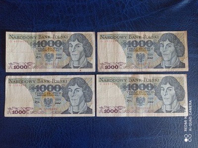 1000 zł 1975r. 4 szt
