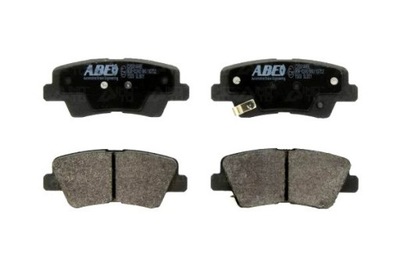 Abe комплект гальмівних колодок ham. задня hyundai accent, accen фото №1