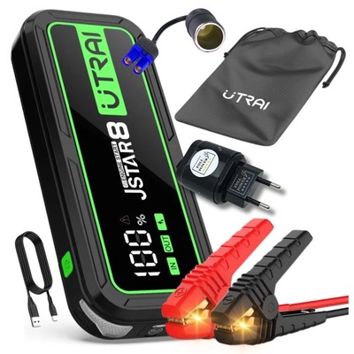 DISPOSITIVO DE ARRANQUE PARA COCHE 3000A USO JUMP ARRANCADOR POWERBANK  