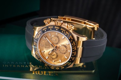 ROLEX COSMOGRAPH DAYTONA COSC 116518LN 18K GOLD 40MM NOWY/KPL.