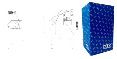 Шарнір zew honda passport 94- isuzu trooper 94- фото №1