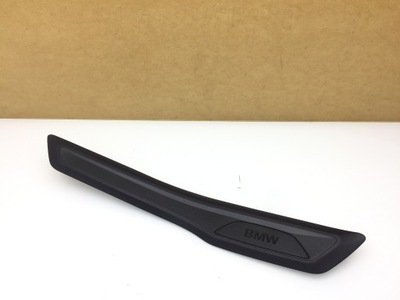 Bmw 3 f30 молдинг порог накладка правый задняя фото №1