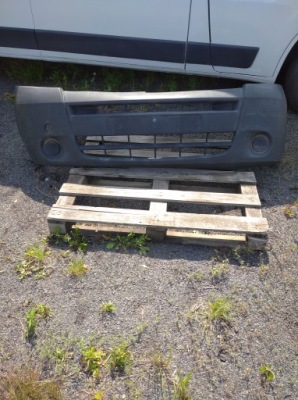 Nissan interstar x70 01.04 - 01.07 бампер передний перед фото №1